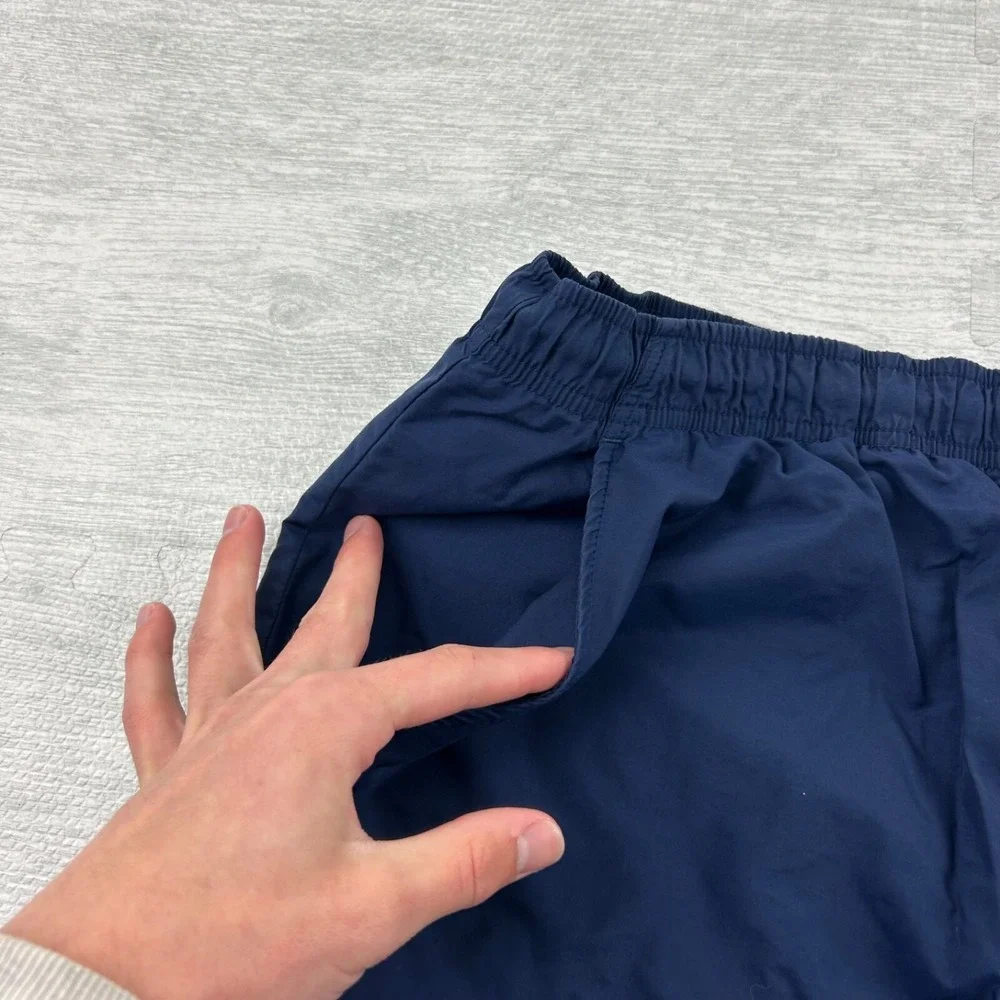 Vintage Y2K‎ Nike Swim Trunks Size XL Navy Blue Bathing Suit Swim Shorts Logo